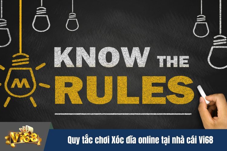 Quy tắc chơi Xóc đĩa online tại nhà cái Vi68