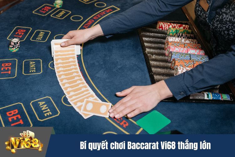 Tổng hợp bí quyết chơi Baccarat  Vi68 thắng lớn